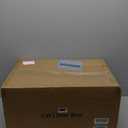 Litter Box with Lid, Stainless Steel Litter Box, 10" Metal Litter Tray High Sides, Small Litter Pan for Kittens, Enclosed Cat Litter Pan, Non-Sticky Covered Grey, Easy Clean