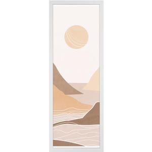 13x39 Frame Rustic White, Distressed 39x13 Picture Frame, Art Pic Hanging Poster Frame, 13 by 39 Gallery Family Concert Portrait Wall Photo Frame Anniversary/Birthday/Wedding/Thank you/Christmas Gift