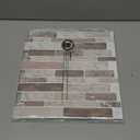 WOWSTAR 10-Sheet Peel and Stick Tiles, Marble Look Kitchen Backsplash Tiles, 12"x12" Multi (Brown)