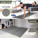 ProsourceFit Exercise Puzzle Mat -inch, EVA Interlocking Foam Floor Tiles for Home Gym, Workout Equipment, Kids Play Areas, Grey, 48 SQ FT - 12 Tiles