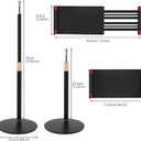 HOLD UP Tablet Stand Phone Holder 4.6"-10.5" Flexible 360 Degree Rotating Desktop Tablet Compatible with iPad iPhone Nintendo Switch Samsung Kindle eBook Reader (Tablet Floor Stand)