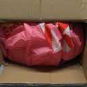 12 FT Pink Christmas Tree Inflatables Outdoor Decorations, Blow Up Candy-Themed Xmas Tree with Rotating Projection for Garden Lawn Holiday Decor