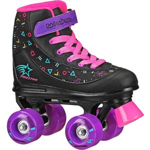 Roller Derby Firestar Youth Skates for Girls, Boys, Beginners, Kids, Size 2