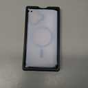 CANSHN Magnetic for iPhone 16 Case [Compatible with MagSafe & MIL-Grade Drop Tested] Slim Translucent Matte Cover, Anti-Scratch Shockproof Phone Case for iPhone 16, Light Blue