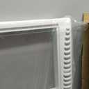 UPGRADED 240364787 Refrigerator Crisper Drawer Cover with 240350608 Crisper Glass Replacement Compatible with Frigidaire kenmore Refrigerator Drawer Replacement, Fridge Crisper Pan Drawer Cover