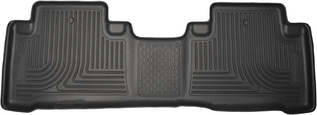 Husky Liners Weatherbeater Floor Mats | Fits 2014-2020 Acura MDX | 2nd Row, 1-pc Black - 19401