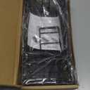 Cisily Sponge Holder for Kitchen Sink, Sink Caddy Organizer with High Brush Holder, Kitchen Countertop Organizers and Storage Essentials, Rustproof 304 Stainless Steel (Black, 9.25)