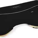 Werner Christ Baby Stroller muff Made of Sheepskin - MOFFY Luxe is The Ideal Hand Warmer for Buggies Made of Medical Fur, Easy to use (black)