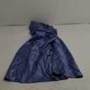 Floerns Women's Spaghetti Strap Cowl Neck Long Slip Satin Silk Midi Dress (Large, Blue Floral)