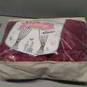 Burgundy Backdrop Curtains - 8 Panel Wrinkle-Free Polyester Photography Drapes for Baby Shower & Birthday Party - 32 X 10FT