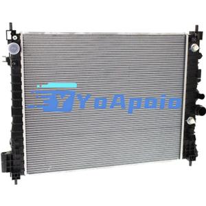 Aluminum Core Radiator for 2015-2021 Chevy Trax and 2013-2021 Buick Encore, 2014 2016 2017 2018 2019 2020 Full Performance Aluminium Radiators
