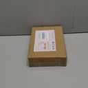 upsimples 5x7 Picture Frame Set of 3, Made of High Definition Glass for 5 x 7 Black Frames, Wall and Tabletop Display Thin Border Photo Frame for Home Dcor