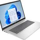 HP 17.3 inch 1920 x 1080 (Full HD) Laptop | AMD Ryzen 5 7430U(Beat i7-1255U) | AMD Radeon Graphics | HDMI|Silver| 16GB RAM | 512GB SSD | Windows 11 S | Bundle with 64GB USB Flash Drive