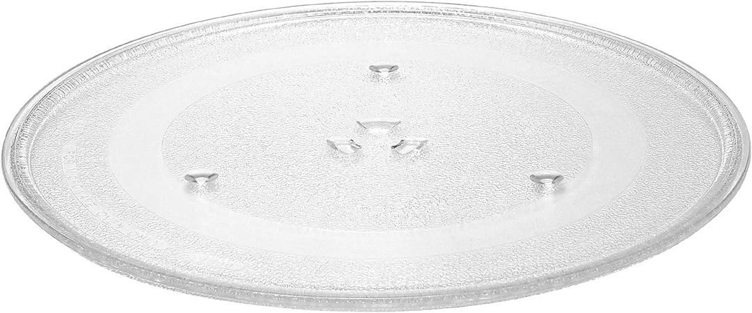 14 1/8" WB49X10063 Microwave Glass Plate Replacement by AMI PARTS Fit for G.E Microwave Glass Turntable Plate Replaces WB39X10038 WB49X10193, 14.2IN