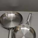 OXO Mira Tri-Ply Stainless Steel, 8" and 10" Frying Pan Skillet Set, Induction, Multi Clad, Dishwasher and Metal Utensil Safe