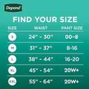 Depend Fresh Protection Adult Diapers, Incontinence & Postpartum Bladder Leak Underwear for Women, Disposable, Maximum, Extra-Large, Blush, 68 Count (2 Packs of 34), Packaging May Vary