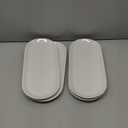 Ceramic Oval Serving Platters Set of 4, 13 Inch White Porcelain Serving Trays for Appetizers, Sushi, Charcuterie, Desserts & Side Dishes, Microwave Dishwasher Oven Safe