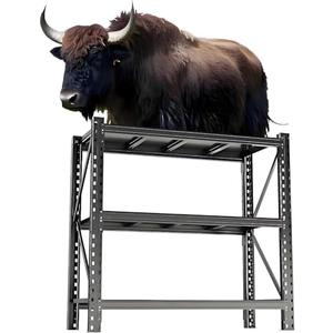 Heavy Duty Metal Garage Shelving Units, 5500LBS Storage Shelves, 51" W Durable Adjustable Steel Utility Shelving Units for Home Commercial Industrial Warehouse Storage Utility Rack1
