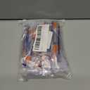 0.5ml 31G Syringe with 8mm Needle, Disposable Individually Wrapped, Pack of 100