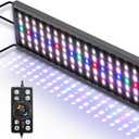 Hygger Aquarium LED Light Fish Tank Full Spectrum Lighting with 24/7 Day-Night Cycle Mode & Auto On/Off Timer, 7 Colors Options, Dimmable, Extendable Bracket for 36~42in Freshwater Tank Plant Lights