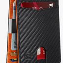 Money Clip Wallets for Men,Slim Bifold Wallet 10-12 Cards, Mens Leather Wallet with ID Window,RFID Blocking Thin Minimalist Credit Card Holder,Gifts for Him