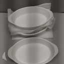 Foraineam 4 Pack 15 oz White Porcelain Oval Baking Dishes, 8.8 x 5.5 x 1.8 Inch Au Gratin Pans Small Table Serving Dish, Lasagna Pan Crme Brulee Bakeware Set with Double Handles, Dishwasher Oven Safe