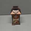 YHmall Highland Cow Wind Chimes for Outside, 37" Windchimes Outdoor Memorial Gifts for Women Mom Grandma, Hanging Solar Lantern Wind Chimes for Patio Garden Outdoor Decor