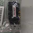 Leviton 15 Amp Decora Tamper-Resistant Duplex Electrical Wall Outlet, T5325, Brown