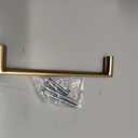 Asidrama 10 Pack 5 Inch(128mm) Brushed Gold Cabinet Pulls Cabinet Handles, Cabinet Pulls Kitchen Cabinet Hardware for Cupboard Drawer Pulls (5" Hole Center)