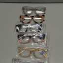 CCVOO 1.5 Oprah Style Reading Glasses for Women, Stylish Eyeglasses, Blue Light Readers for Women, Cheaters, (A1 Mix)