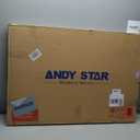 ANDY STAR Chrome Bathroom Mirror 24x36, Chrome Mirror Oval, Polished Silver Bathroom Mirror, Oval Mirrors Stainless Steel Frame Deep 1 Hang Vertical or Horizontal