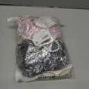 Aoiviss Old Lady Costume for Kids Girls 100th Day of School Costume Halloween Grandma Dress up Cosplay Accessories (6-7, Pink)