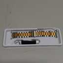 GOLDTOLUCK No Gap Stainless Steel Band Compatible with Samsung Galaxy Watch 8 7 6 5 4 Classic FE Pro Ultra 40mm 44mm 46mm 43mm 47mm 45mm 42mm Replacement Men Women Milanese Metal Elegant Casual