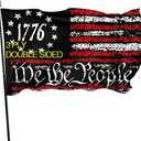 We The People 1776 Flag Double Sided 3x5 Outdoor Betsy Ross 13 Star American Rebel Constitution Flags Indoor Garden Decoration with 2 Grommets