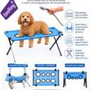 Dog Grooming Hammock with Foldable Stand Pet Bathing Harness Washing Station for Dogs and Cats