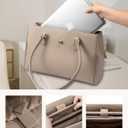 LOVEVOOK Laptop Bag for Women Work Tote Messenger Bag Waterproof Business Office Professional Handbag Shoulder Bag
