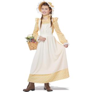 California Costumes Girls Prairie Girl Costume Small (Yellow, M)