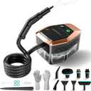 Steam Cleaner for Home & Car, 3-Level Adjustable Steamer for Cleaning with Temp Display,15s Fast Heat,1.8L Large Tank, 4Bar Powerful Steam for Grout,Grease,Tile,Couch,Toilet, Car Detailing,Windows