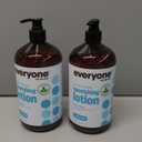 Everyone Nourishing Hand and Body Lotion, 32 Ounce Pack of 2, Unscented, Plant-Based Lotion with Pure Essential Oils, Coconut Oil, Aloe Vera and Vitamin E