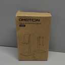 OMOTON Cell Phone Stand, Adjustable Angle Height Desk Phone Dock Holder for iPhone Air 17 Pro Max/Plus/XS/XR, Samsung Galaxy S20 / S10 / S9 / S8 and Other Phones (3.5-7.0-Inch),Silver