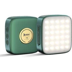 WUBEN F5 Camping Lantern Rechargeable, 5200mAh Portable Led Camping Lights, 500LM Camping Flashlight, LED Lantern for Power Outages Home, IP64 Waterproof Camping Essentials, Hurricane, Tent, Outdoor (Green)
