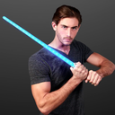 Blue/Red LED Light Up Saber Space Sword