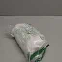 OYOANGLE Women's 2 Piece Strapless Swimsuit High Waisted Smocked Bandeau Bathing Suit (X-Large, White)