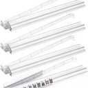 Mahjong Racks with Pushers, 4PCS Mahjong All-in-One Tile Rack and Pusher, Clear Acrylic American Majiang Tile Racks with Built-in Pushers, Transparent, Medium