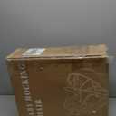 Soobaby Baby Swing for Infants, Electric Bouncer for Babies, Portable Swing for Baby Boy Girl, Remote Control Indoor Baby Rocker with 5 Sway Speeds, Music and Bluetooth, Light Pink