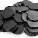 50mm Textured Plastic Round Bases or 1.96 inch Wargames Table Top Games 100 Count