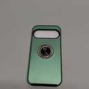 JAME for Google Pixel 10 Case/Pixel 10 Pro Case, Slim Fit Military Grade Shockproof Cover with Metal Ring Holder Stand Kickstand Protective Phone Case for Google Pixel 10/10 Pro 6.3", Silver