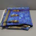 7X5ft Medieval Castle Backdrop Decoration Blue Gothic Castle Wall Photography Backdrops Knight Party Decorations for Baby Shower Kids Prince Girls Birthday Party Photo Backdrop Background Decoration