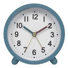 LO 4.4 IN QUARTZ ANALOG ALARM CLOCK