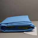 CACSPS 120" Non-Slip Splash Pad for Kids and Dog, Thicken Sprinkler Pool Summer Outdoor Water Toys, Extra Large Backyard Wading Pool for Children Boys & Girls or Pet Dog (Blue&Yellow)